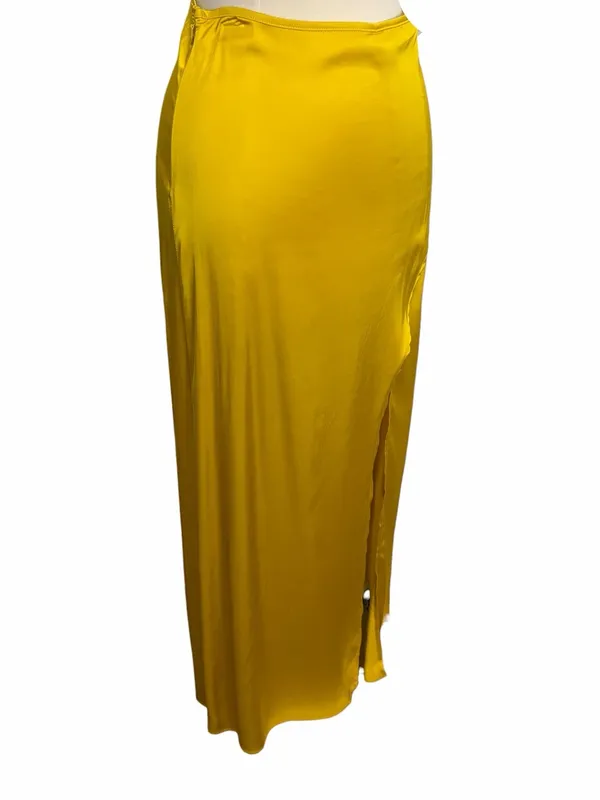 NWT CHASER Noemi‎ Mimosa Maxi Skirt, Small ($98) - Image 7