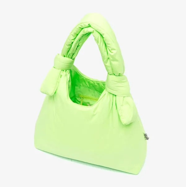 Lefrik - Biwa Puffy Bag Lime - Image 7