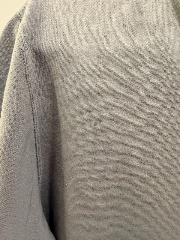 Obey Day Of The Dead Skull Detail Camden Hoodie Dusty Charcoal Grey - Image 9