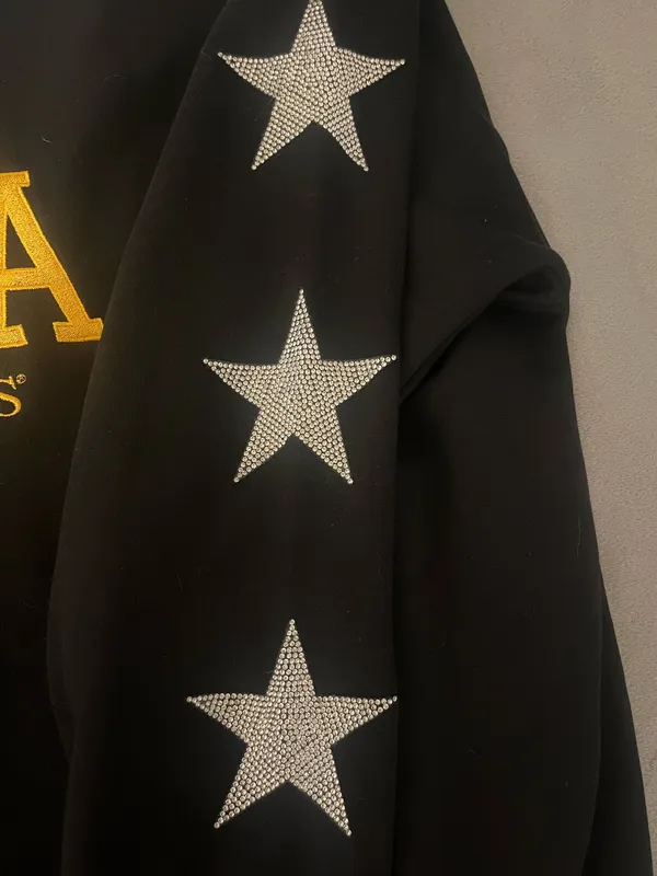 Rhinestone Iowa Hawkeyes crewneck Black Size M - Image 2