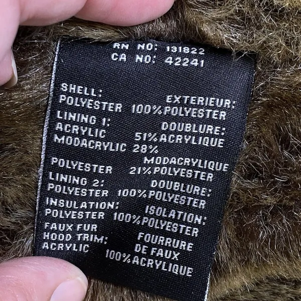 S13/NYC Winter Coat Womens Small puffer parka Faux Fur Hood lining‎ penny lane - Image 13
