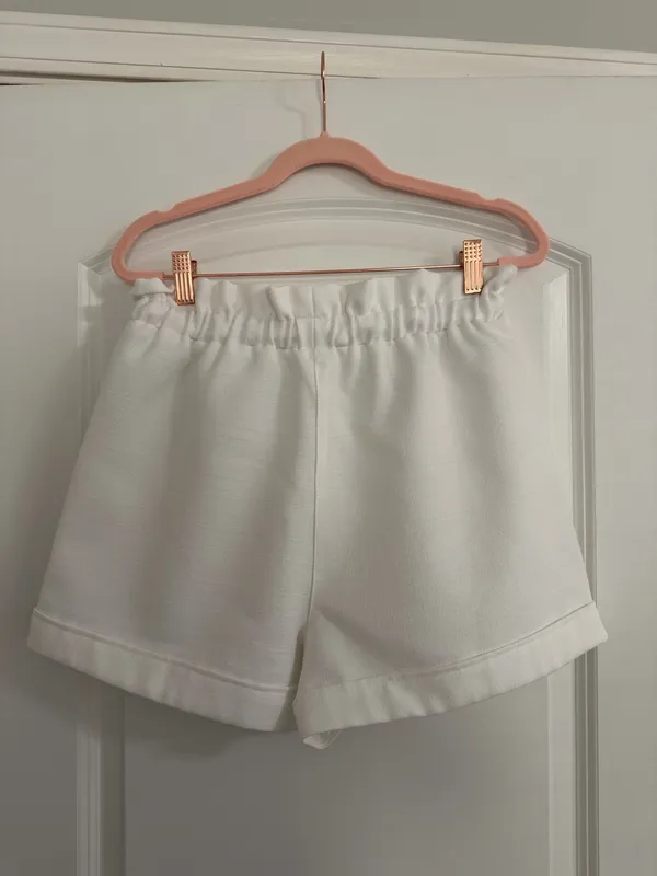 These Three Boutique White Shorts - Image 2