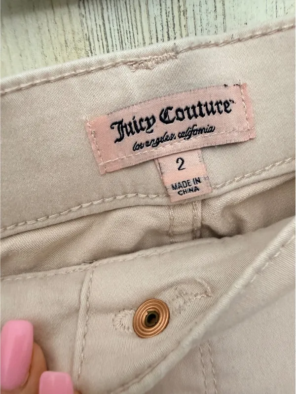 Juicy Couture Women’s Size 2 Pink Skinny Jeans Stretch - Image 2