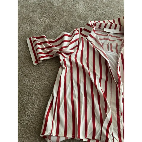 Woman oversize top button size 2 Red - Image 2