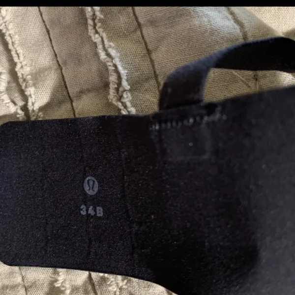 34b Lululemon black Take Shape Bra  - Image 4