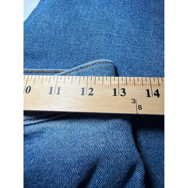 Madewell The Perfect Vintage Jean Straight Leg Medium Wash Blue Denim Womens 27P - Image 5