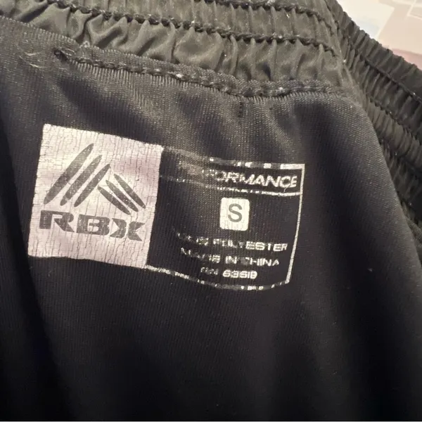 RBX Womens' Size Small Athletic Running Shorts Black Gray Mesh Side Style CR586 - Image 9