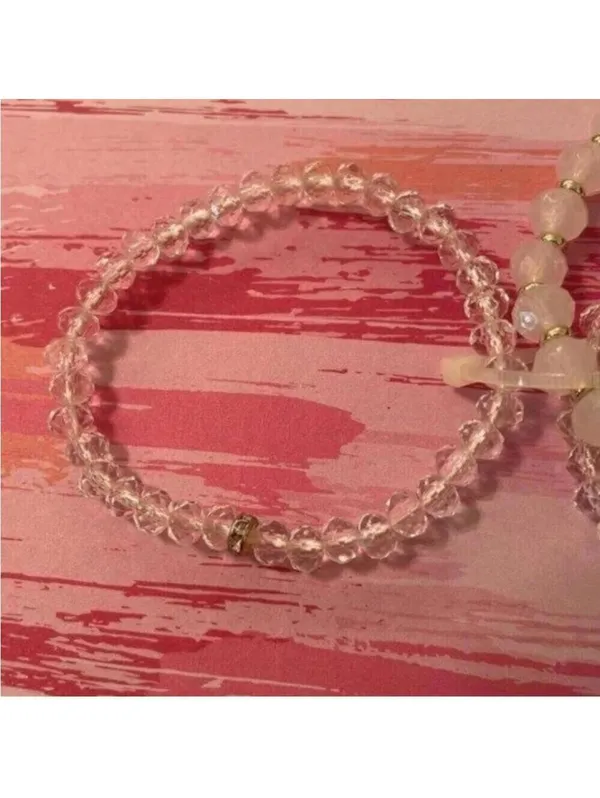 NWOT Set of 4 Beaded Stretch Bracelets - Image 4