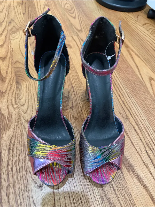 Multicolor Metallic Ankle - Image 2