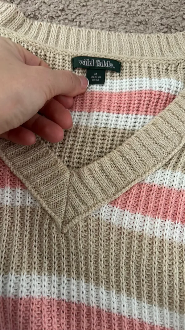 Wild Fable Cropped Sweater - Image 3