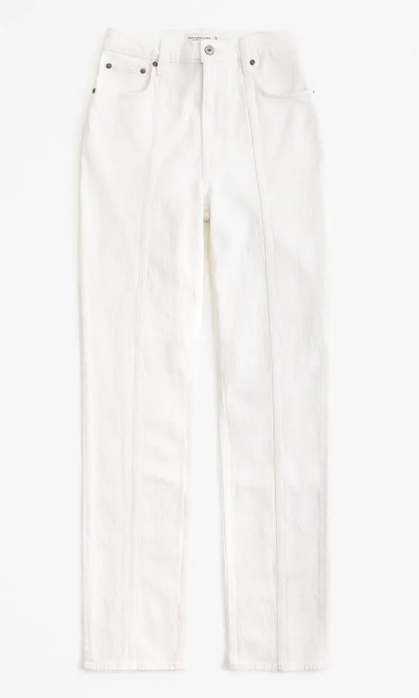 Abercrombie Ultra High Rise 90s Straight Jeans - Image 7