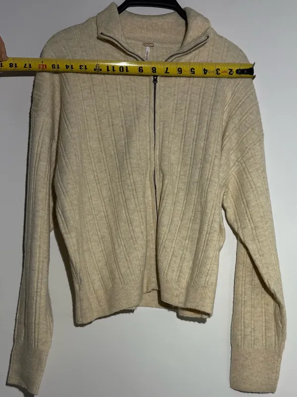 NWT Free People Beige Quincy Knit Mini Skirt Set - Image 7
