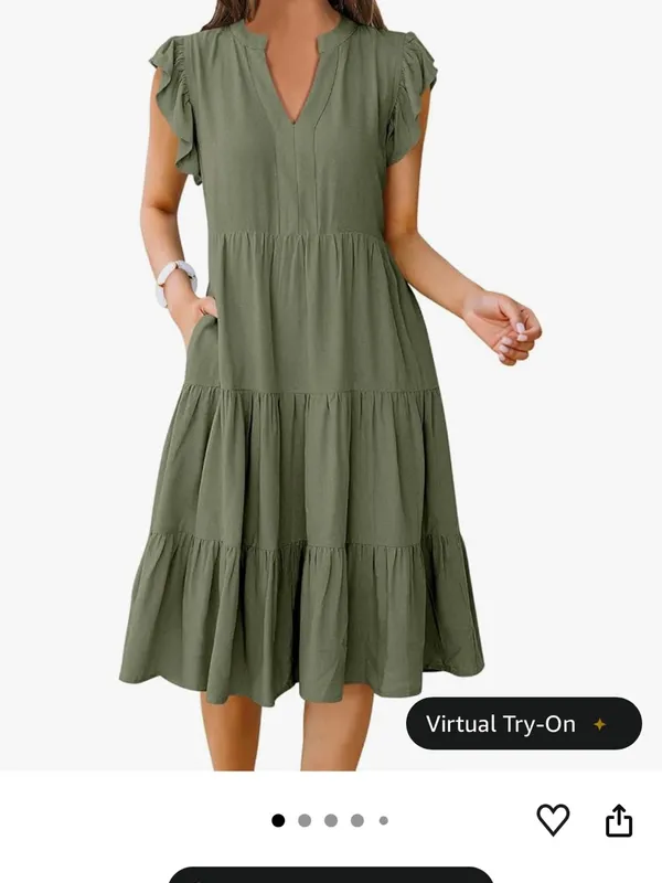 Olive Tiered V - Image 3