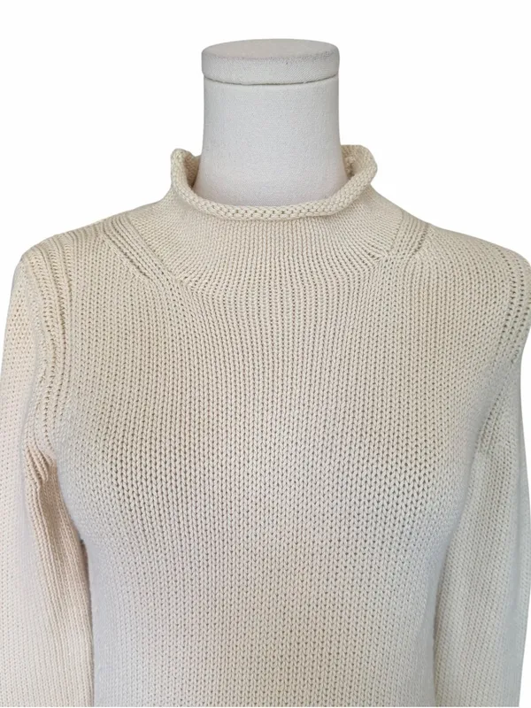 J.Crew - Always 1988 Vintage Style Oversized Rollneck Sweater Sz S - Image 3