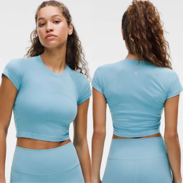 Lululemon Swiftly Tech Cropped Short Sleeve - Image 2