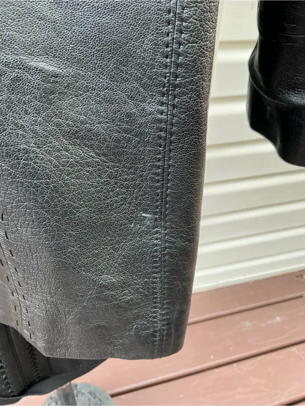 Elegant genuine Leather Button-Front Women's Jacket🍃🍂🍁 - Image 7