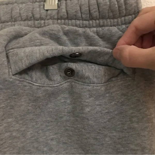 ‎Nike heathered gray thick drawstring sweatpants XXL - Image 4