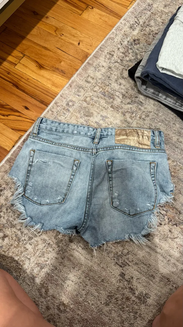 One Teaspoon Denim Shorts Dukes - Image 3