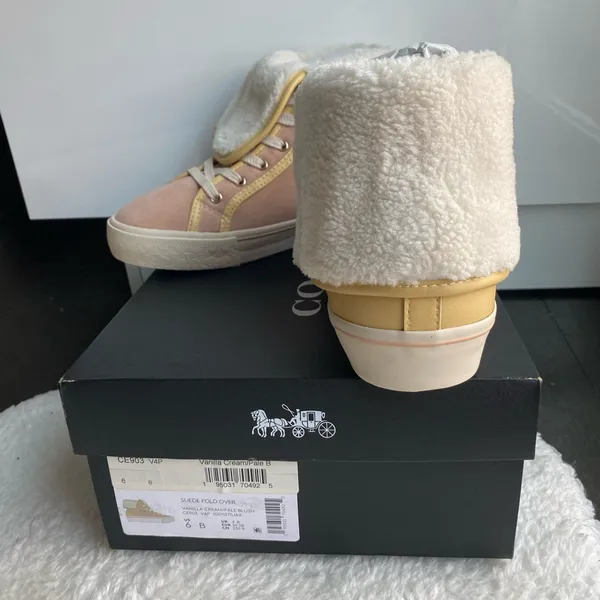 🛎️ Clearance Coach Citysole Foldover High Top Platform Sneaker 6 - Image 4