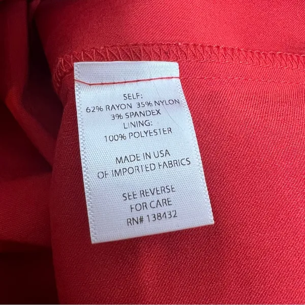 Modcloth Dear fiery red cut out dress pin up retro‎ Sz M - Image 6