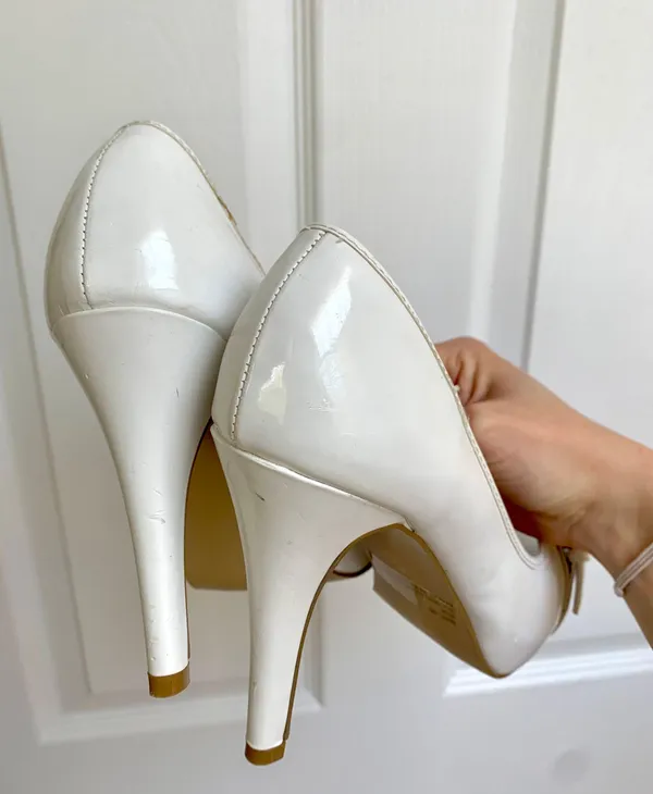 Charlotte Russe White Pumps - Image 4