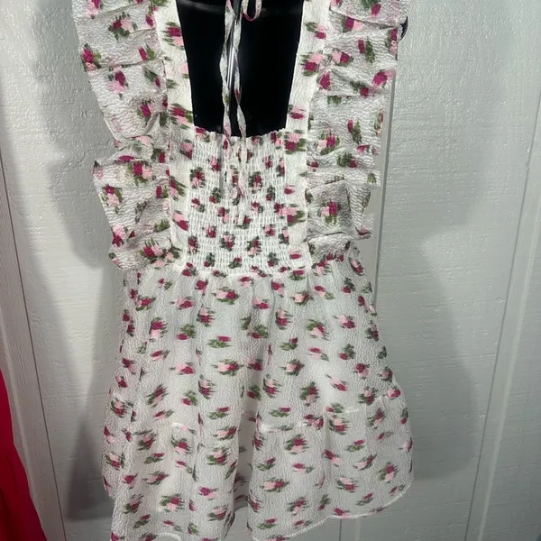 BUDDY LOVE Womens Maddison Ruffle Sleeves Short Dress Size Small EUC - Image 6