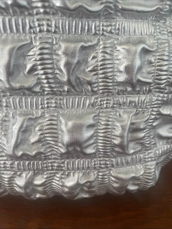 Silver Quilted Top-Handle Women's Bag Jason wu - Image 2