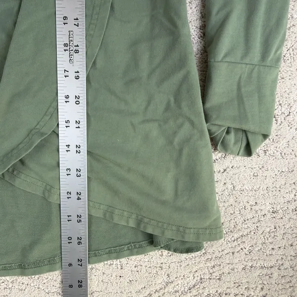 NWOT‎ Women's Latched Mama XS Pullover Hoodie Sage Green Nursing - Image 5
