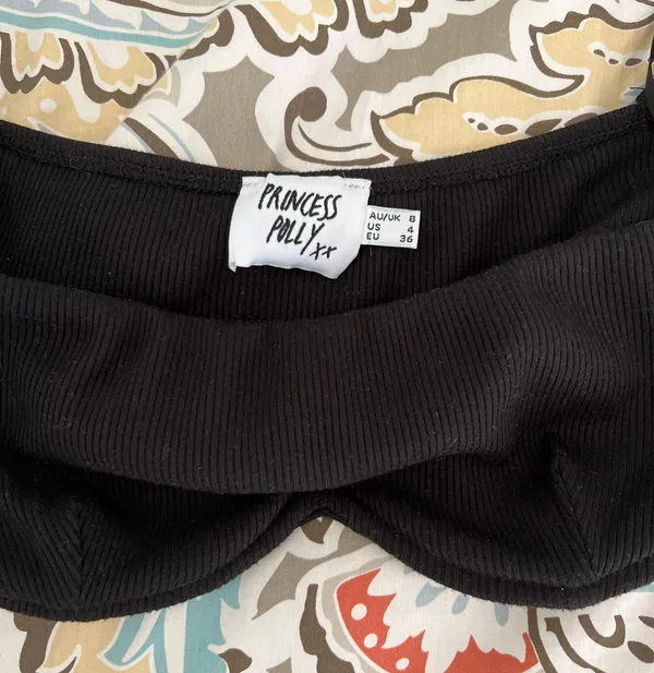 Princess Polly Becca Long Sleeve Crop Top - Image 3