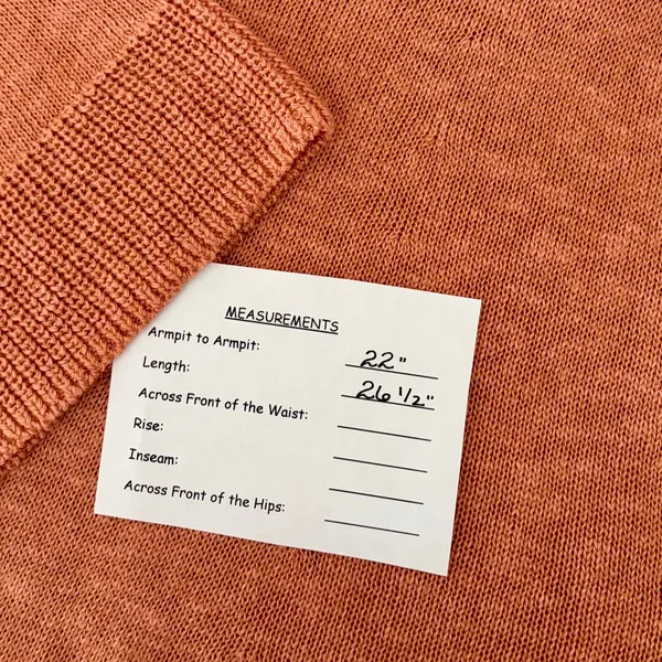 FREE PEOPLE Free-est V Neck Pullover Sweater Orange Knitwear Boho Bohemian Small - Image 12