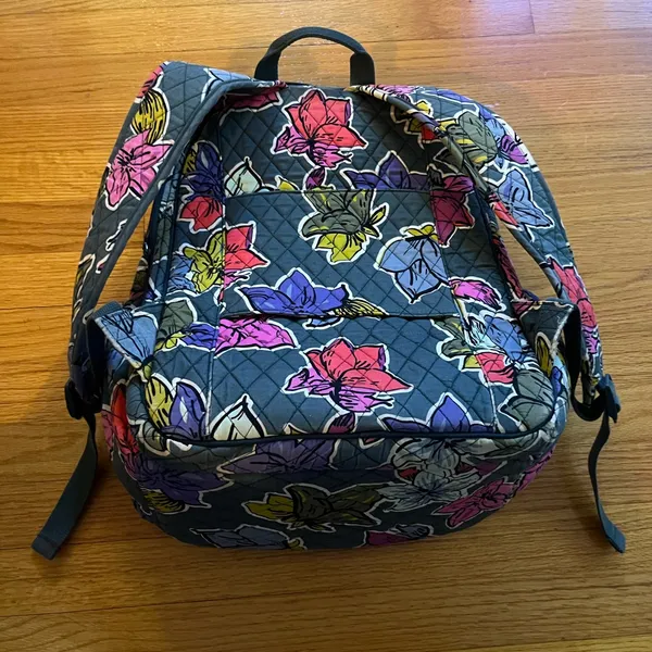 Vera Bradley Multicolor Floral Quilted Backpack - Image 6