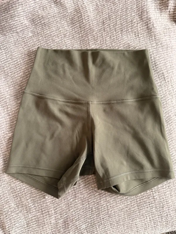 Lululemon Align High-Rise Short Army Green 4” Size 4 - Image 5