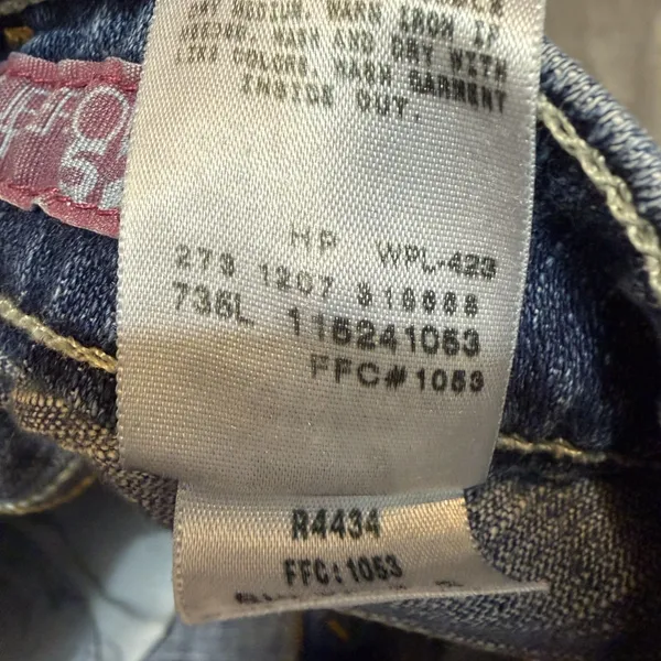 Levis Womens Size 9M Superlow 524 Jeans Bootcut Flare Low Rise Blue Denim - Image 13