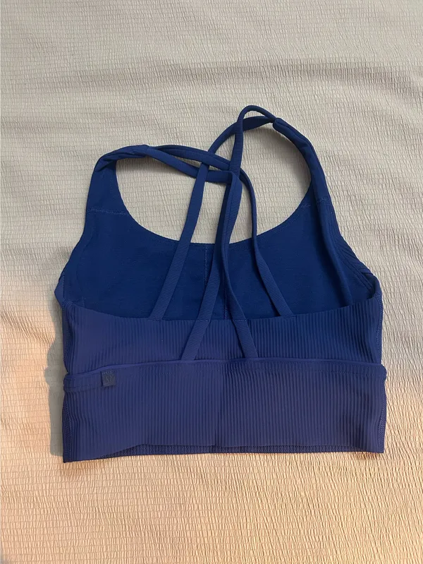 Lululemon Energy Longline Bra Ribbed - Image 2