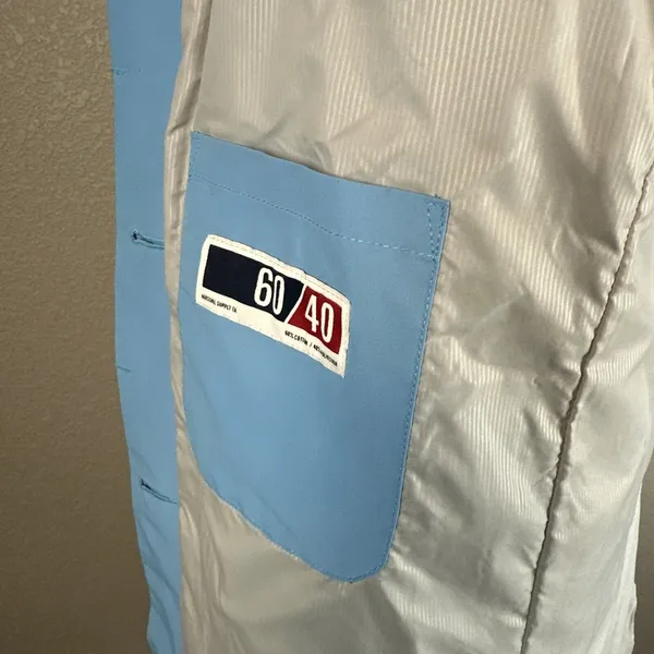 Herschel Supply Co. Womens‎ Mac Coat Size M Rain Trench Alaskan Blue NEW - Image 11