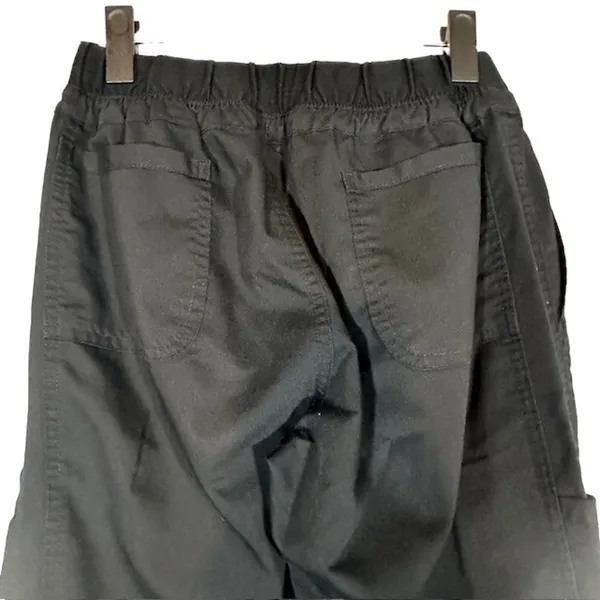 Cherokee Workwear Black Lightweight Medical Scrub Pants Women Sz XS - Image 8