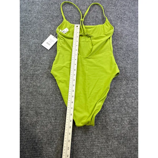 Andie Swim The Makena One Piece Swimsuit Avocado Green Lime Sporty XS AO467 - Image 5