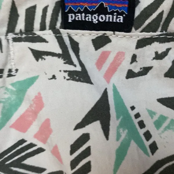 Patagonia Barely Baggy Quiver And Quill Shorts Womens Size Medium Drawstring‎ - Image 7