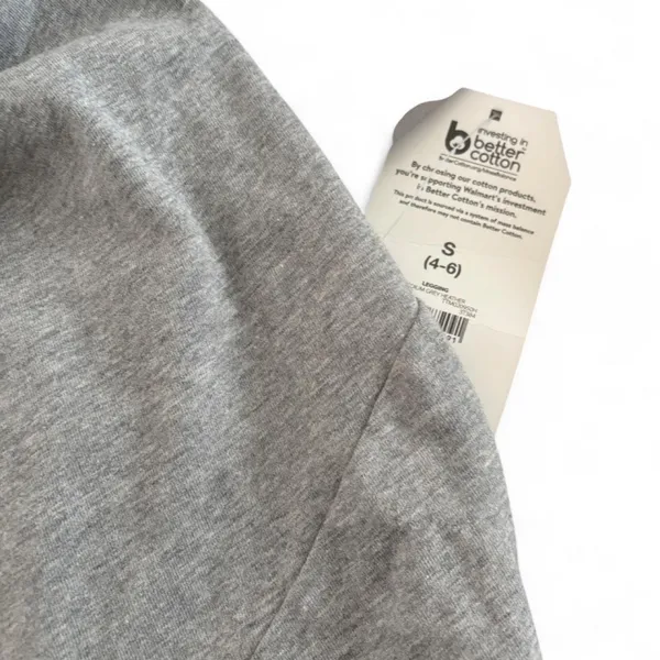 Time and Tru maternity leggings in heather gray Size Small - Image 2
