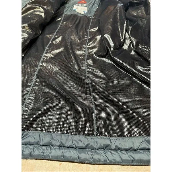 Columbia women's jacket with Omni-Heat thermal comfort Gray/Black Sz L - Image 6