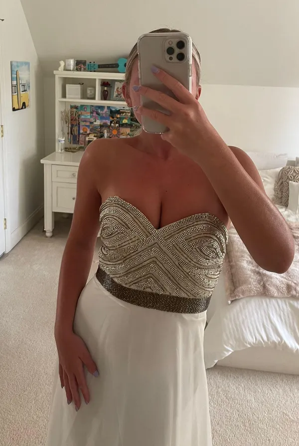 Madison James Beaded Gown - Image 6