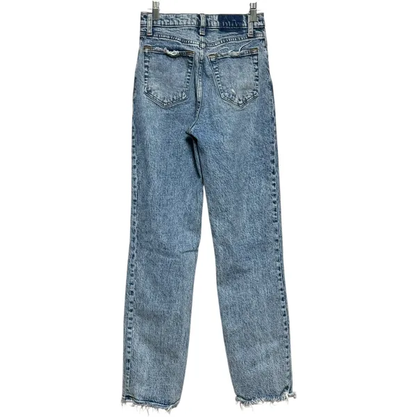 Abercrombie & Fitch The 90s Straight Ultra High Rise Distressed Jeans 25 0 - Image 2