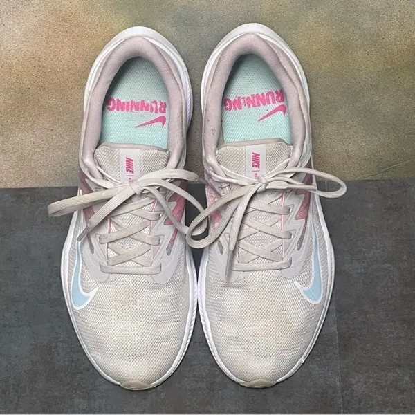 Nike Quest 3 CD0232-008 Grey/Glacier Ice/Violet Women's Running Shoes Size 8.5 - Image 7