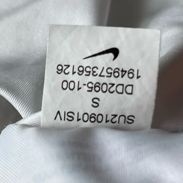 Nike • White Women's Swoosh Woven Sport Shorts - Image 9