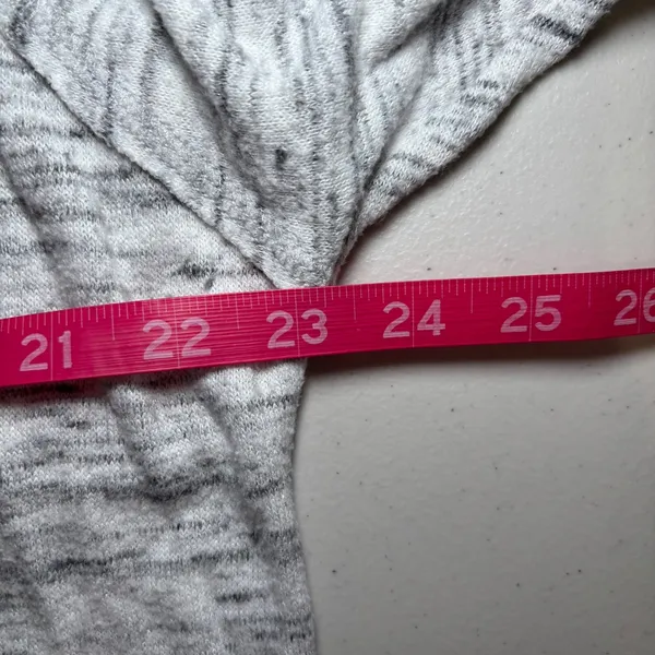 Aerie Marled Heather‎ Blue Gray Oversized Tunic Top Small Viscose Blend Soft - Image 9