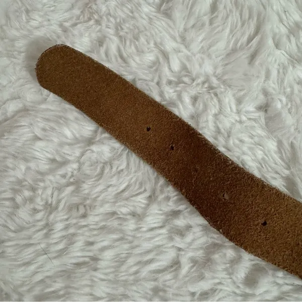 Gap Light Brown Leather Buckle Belt‎ - Image 12
