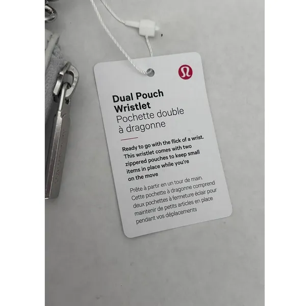 Lululemon Dual Pouch Wristlet & Clippable Card Pouch OS Green Teal NEW NWT - Image 6