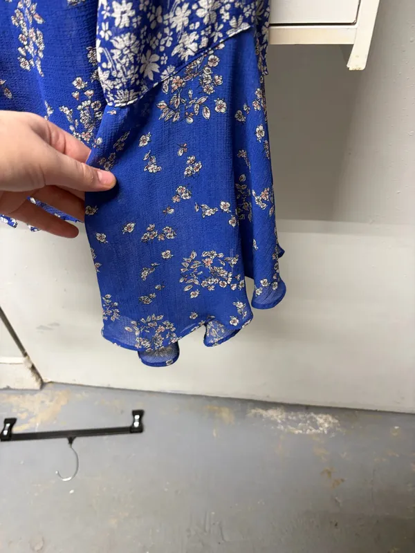 Free People Serena Blouse Floral Flowy - Image 6