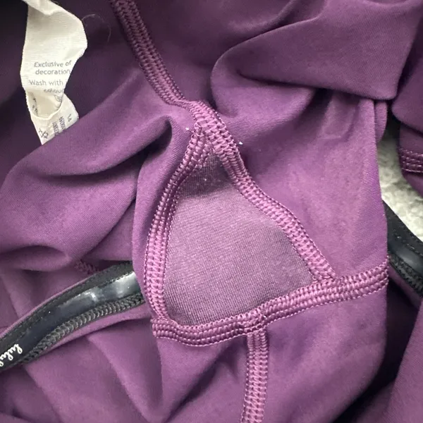 Lululemon Circuit Breaker Skirt Skort Darkest Magenta Athletic Tennis Women's 8 - Image 5