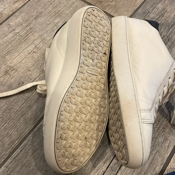 Tory Burch White Leather Sneakers - Image 7